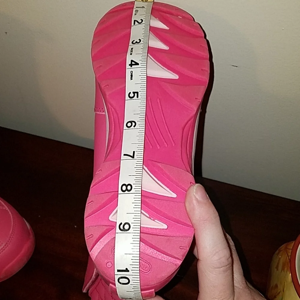 Lands' End Girl's Pink Snow Flurry Boots(KB1)